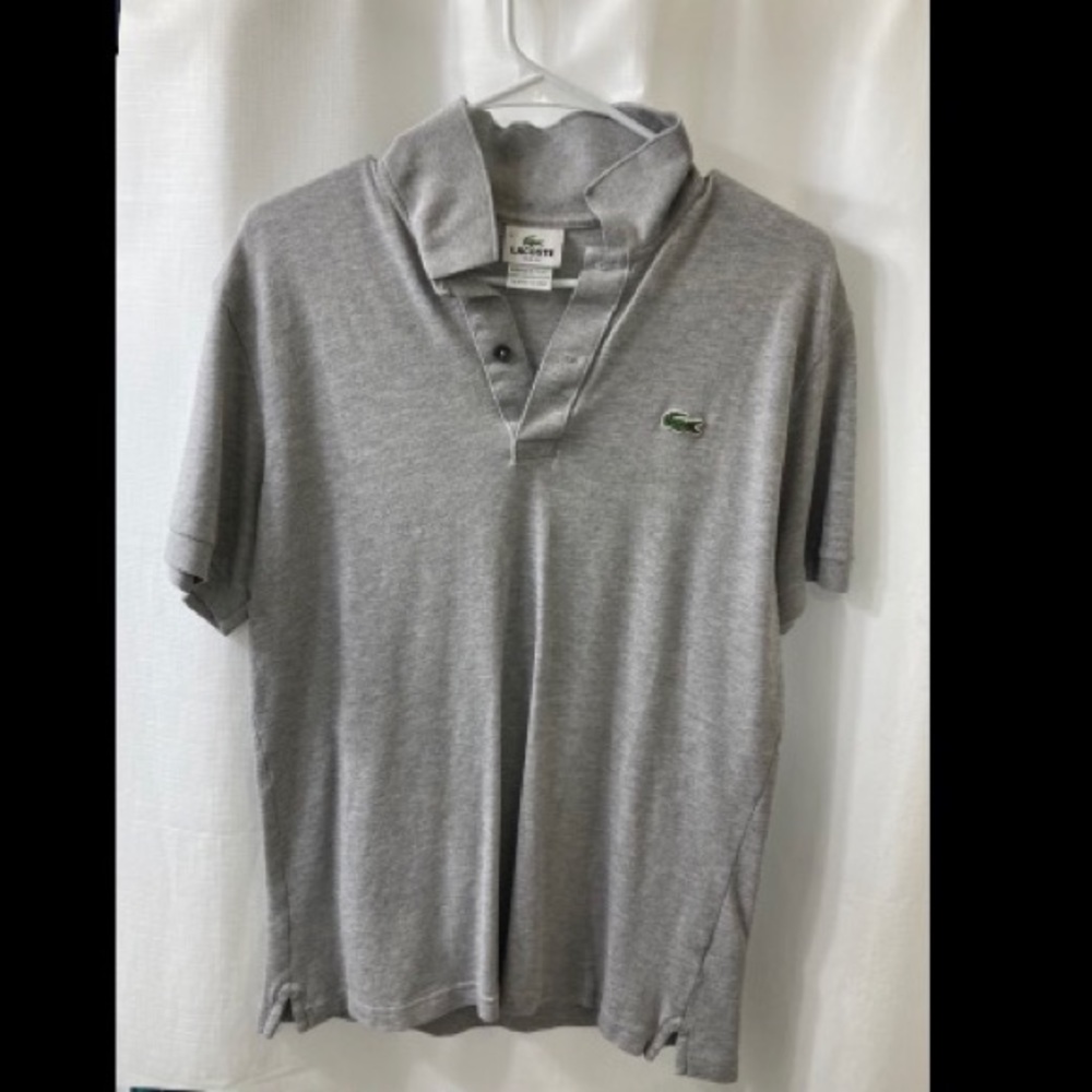 Authentic Lacoste *Like New* Slim Fit • Sz 5 - Men's Short Sleeve Polo Shirt